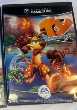 Ty the Tasmanian tiger GameCube video games not cib