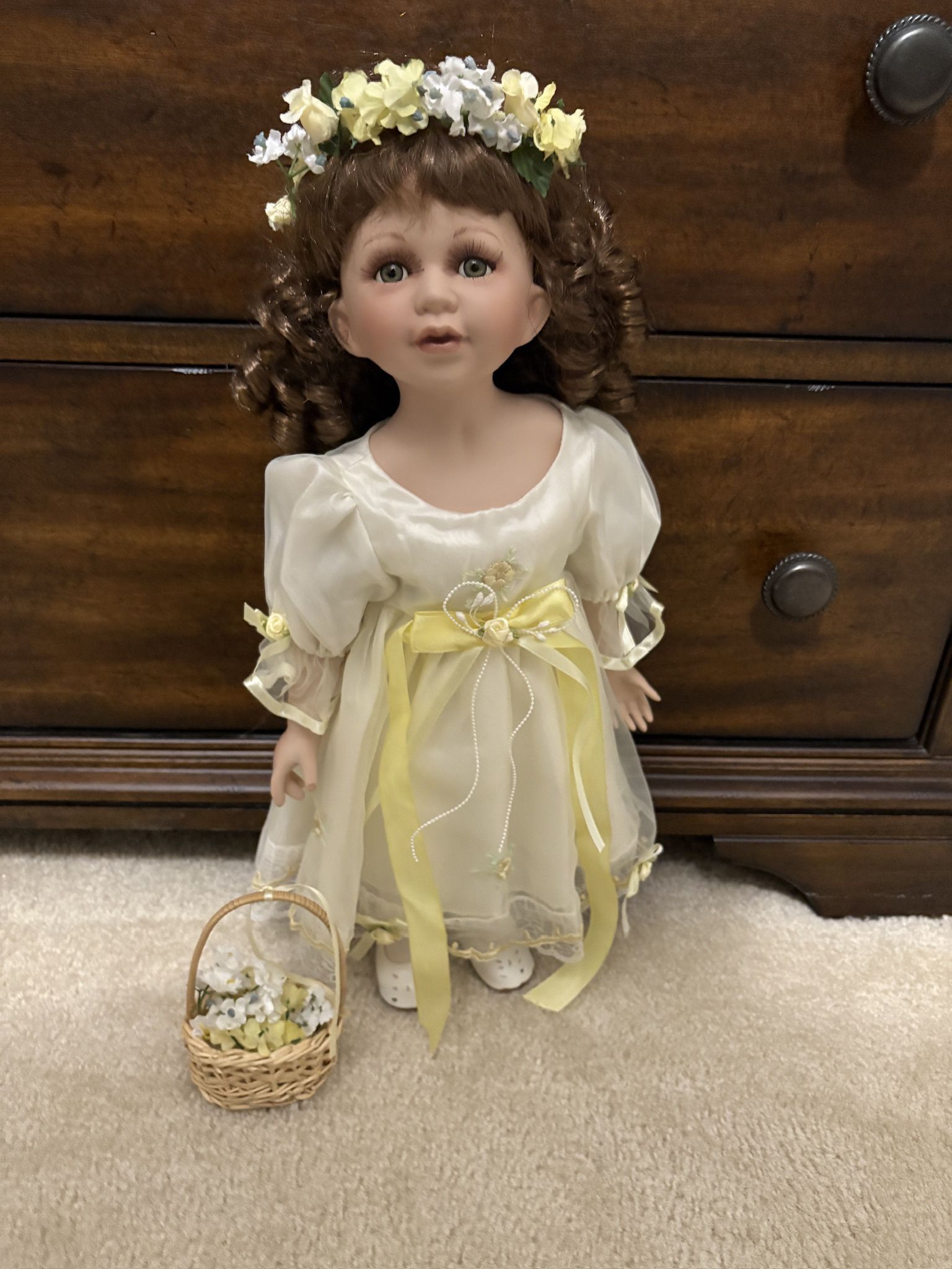 The Heritage Signature Collection June porcelain doll