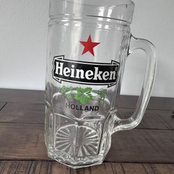 Heineken 32 ounce beer mug