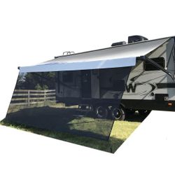 Tempronic RV Awning Sunshade Screen