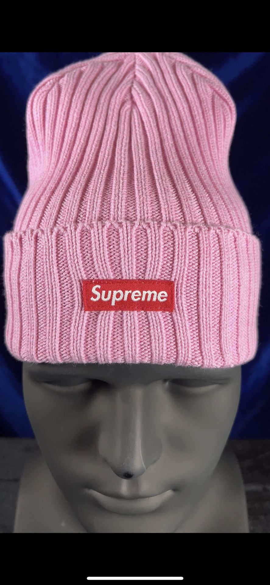 Supreme Pink Beanie Brand New With Receipts