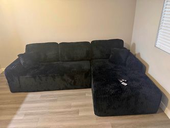 Sectional couch no frame