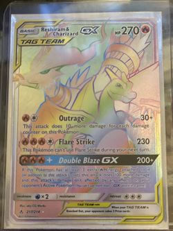 Reshiram&charizard GX Pokémon 217