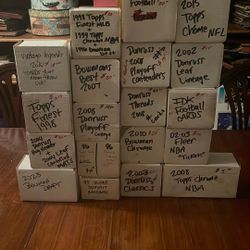 Baseball Basketball Football Cards