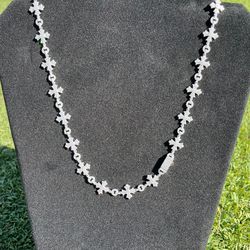 Moissanite chain