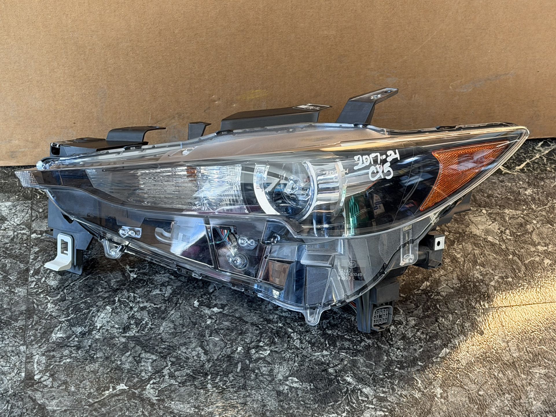 Complete Headlight 2017-2021 Mazda CX5 Afs
