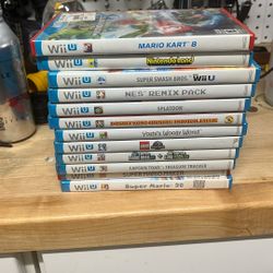 Wii U Game Haul 
