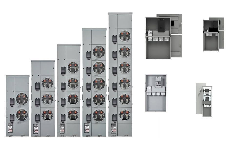 NEW Siemens Power Mod Modular Metering Systems / Disconnects /2/3/4/5 Gangs