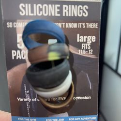Silicone Rings Set 5 
