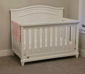 Crib, toddler bed, full size bed frame