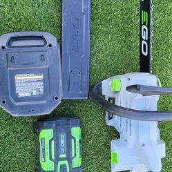 EGO POWER Chain Saw, 16”  56V 2.5Ah Battery and Charger