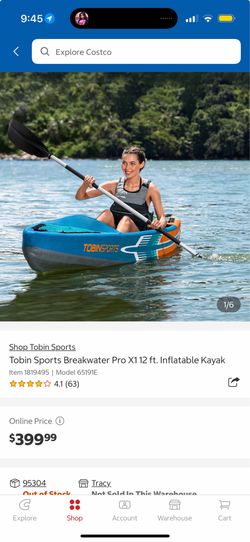 Tobin Sports Inflatable Kayak