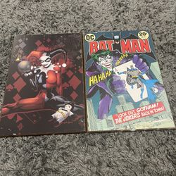 Dc Comic Wood poster