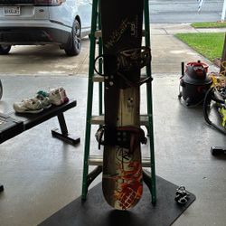 LIBTECH Snowboard With Burton Bindings.   160cm