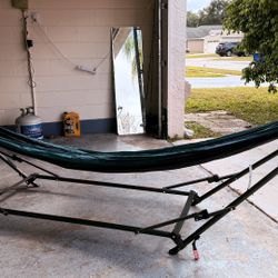 Portable Hammock Stand With Hammock