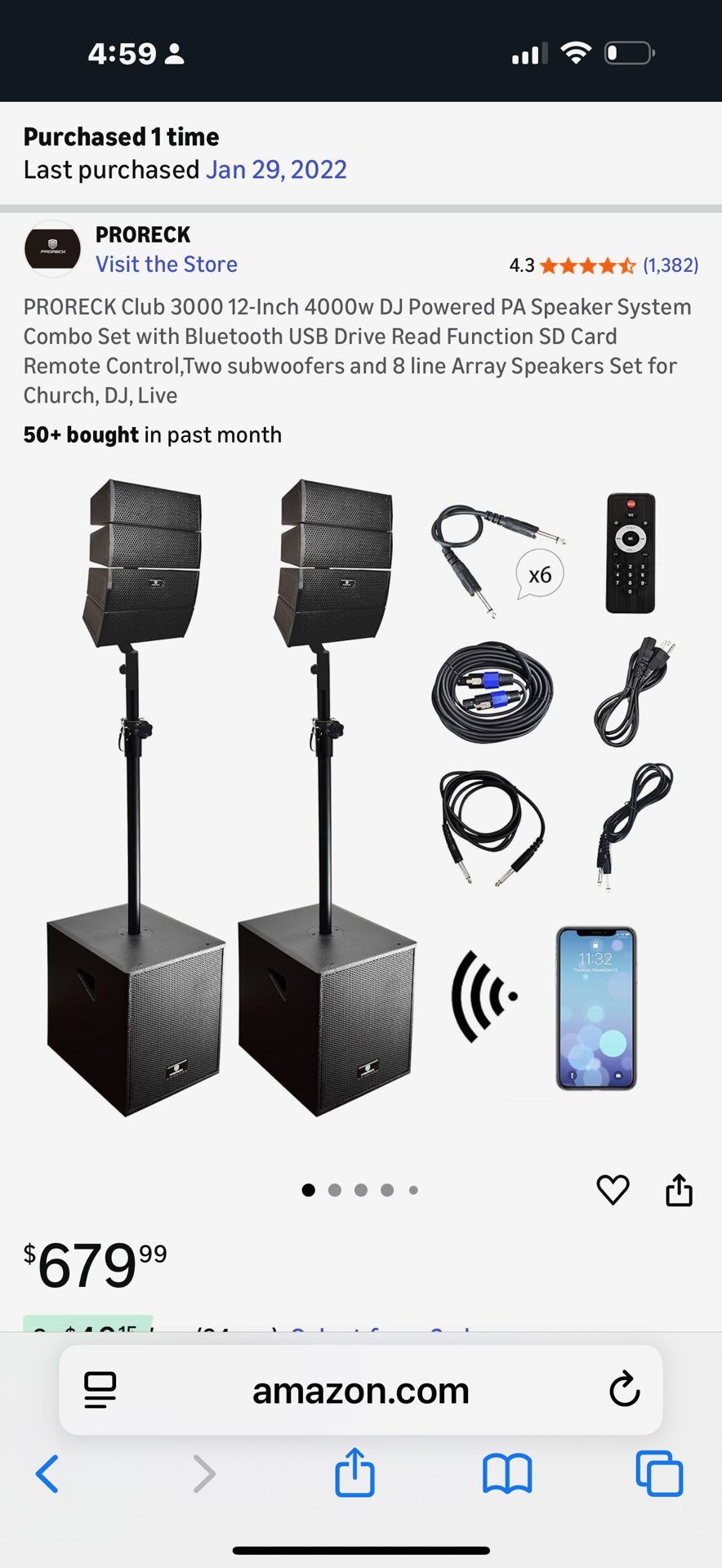 Speaker System, DJ
