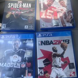 PS5 & PS4 games All For $40