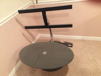 oval swivel tv stand for 12 inch to 50 inch flat screen