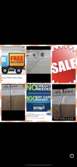 🎁  Whrilpool Washer & Gas Dryer Set  90 Day Warranty 🎁