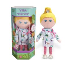 Surprise Powerz Vera The Vet Plush Doll Girls Toys, 16" Scientist Doll, Educational Play Gift, STEM Learning - 2-5 Year Old * Enhanced Educational Pla