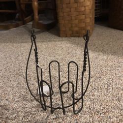 Wire Candle Jar Holder 