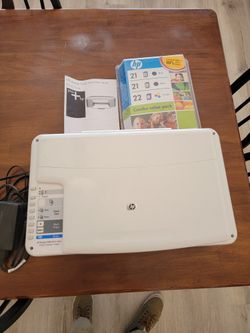 New Hp Desk jet f380 Printer With Ink.