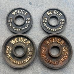 Weider International Weight Plates