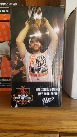 Madison Bumgardner MVP bubblehead