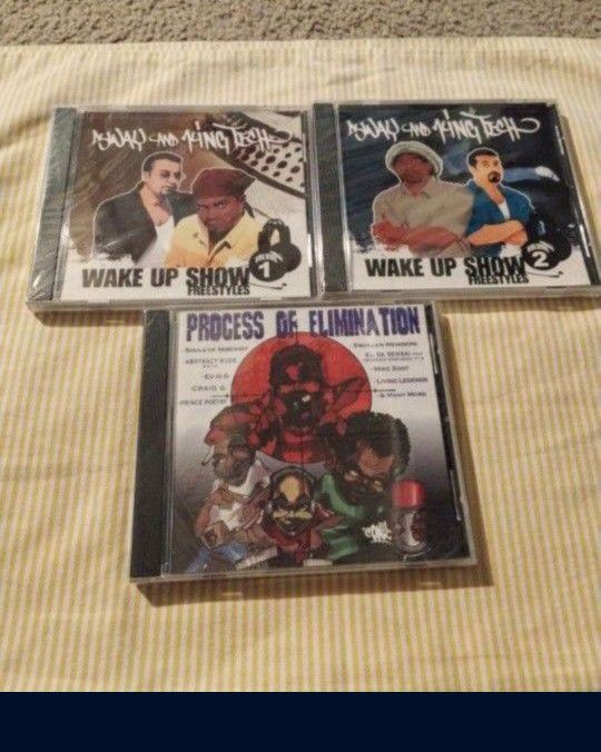 Sway And King Tech Volume 1 & 2 + Process Of The Elimination Rare Cd Lot Oop Cd Lot