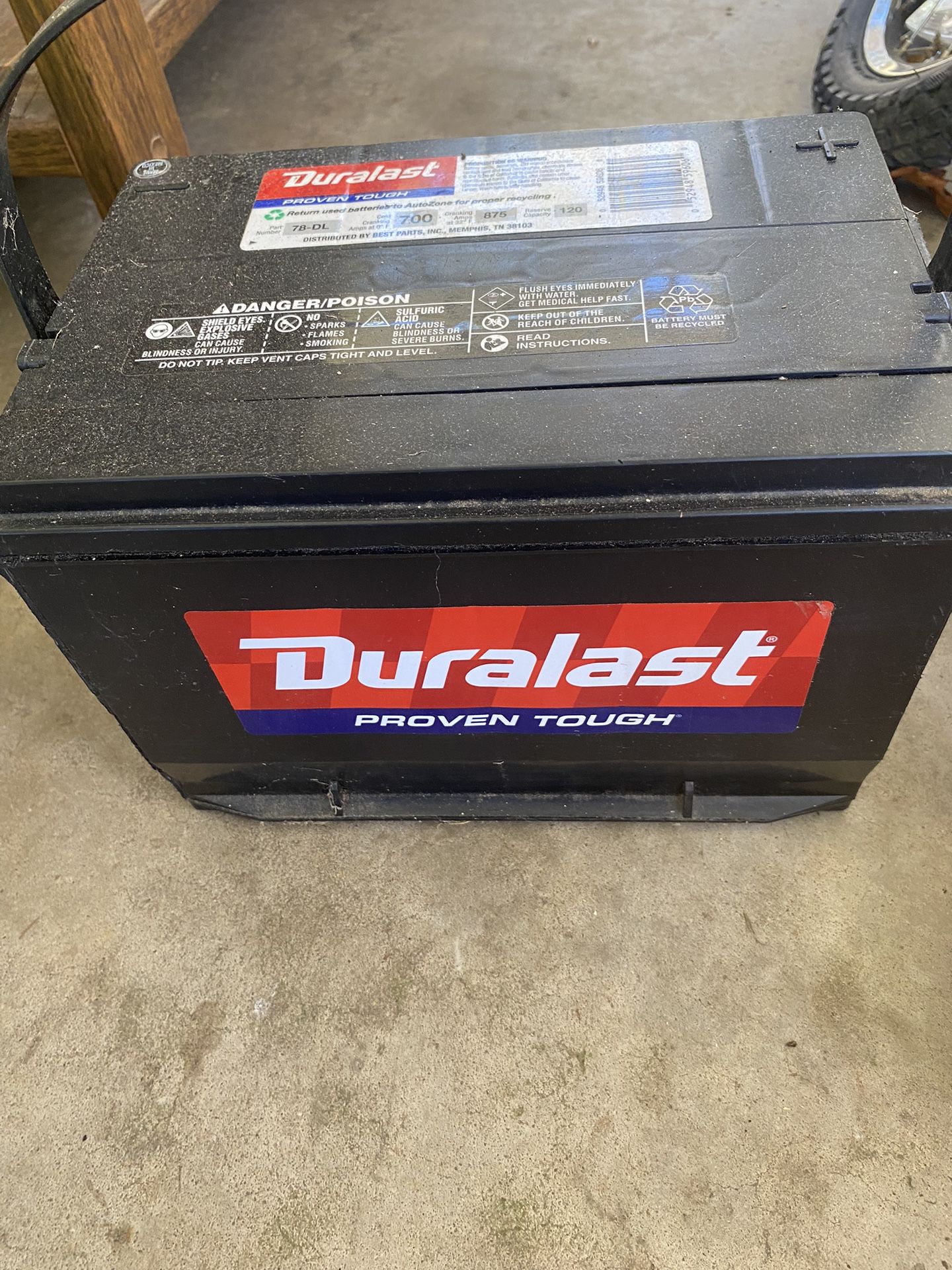 Durlast Battery
