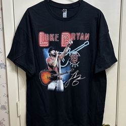 Luke Bryan 2025 Country Song Came On Tour T Shirt Size XL