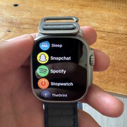 Apple Watch Ultra 2 (49mm) - Titanium / Platinum Case with Alpine Loop - Like New