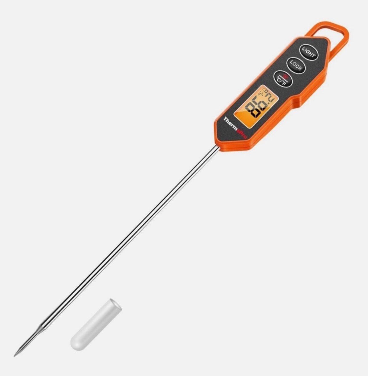 ThermoPro TP01H Long Probe Instant Read Food Thermomete for Cooking Meat BBQ Oil
