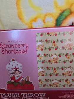 Strawberry shortcake blanket