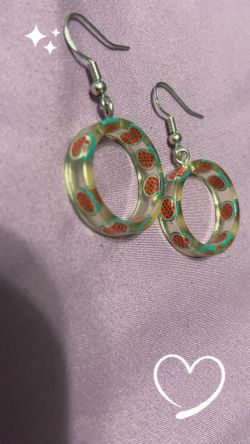 Watermelon Earrings