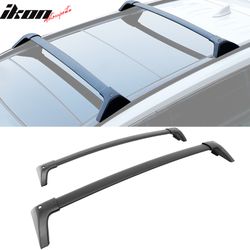 Fits 2019-2025 Toyota RAV4 Aluminum Roof Rack Rail Luggage Carrier Cross Bar w/ Lock