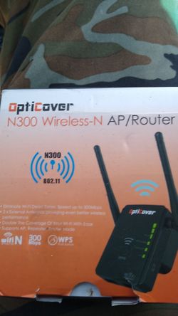 Opti Cover N300 wireless -N AP/Router extender repeater