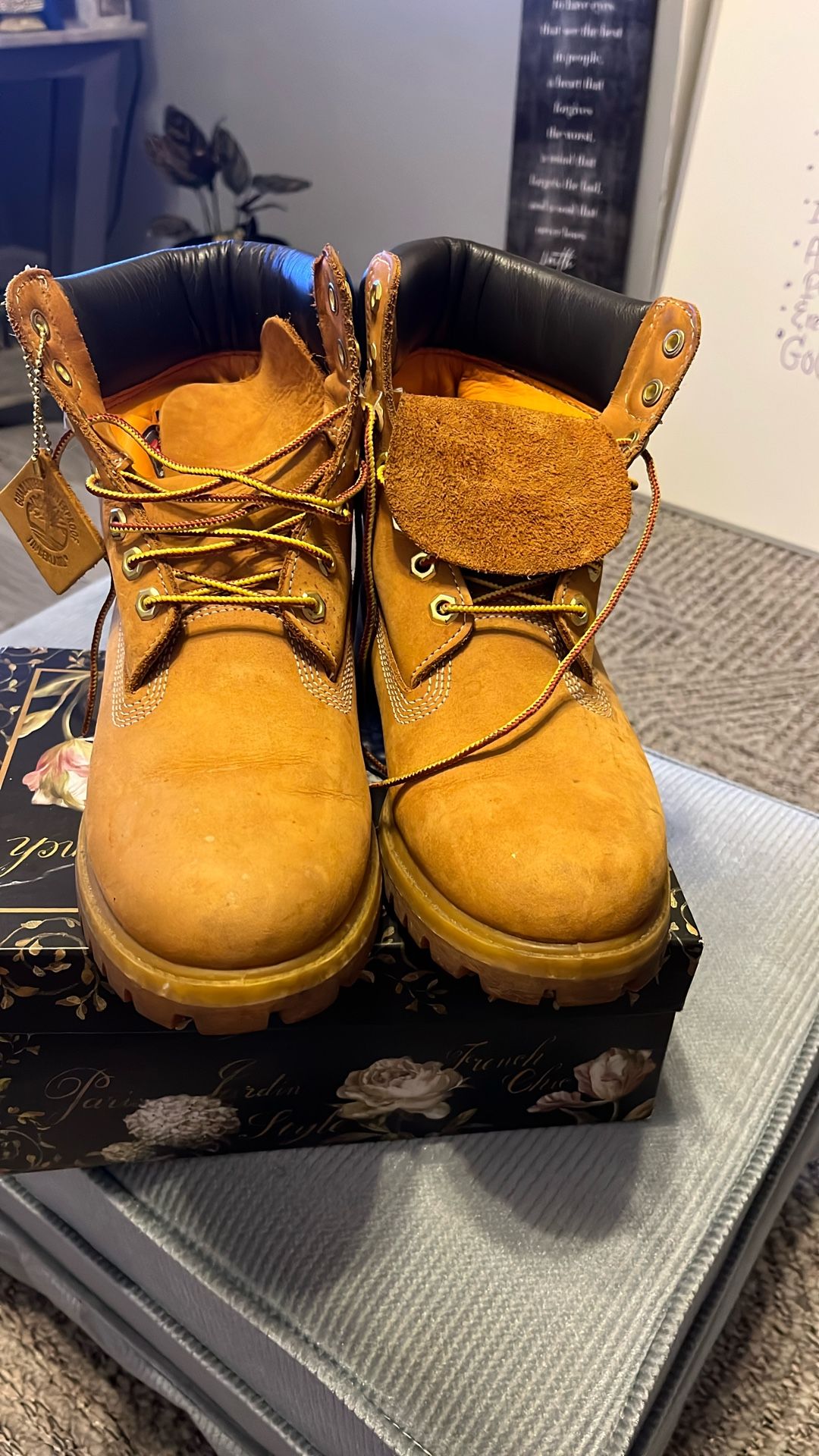 Timberland Work Boots Size 8