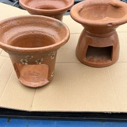 ARTÍCULOS CON DEFECTOS! Anafres Para Las Casuelas De Barro!