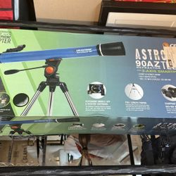 Celestron AstroMaster 90AZ Telescope – Like New in Box