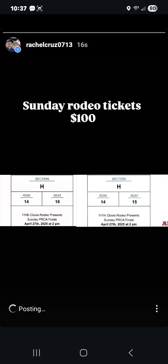 Clovis Rodeo Sunday