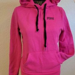 Women's PINK Hoodie Sz Small 