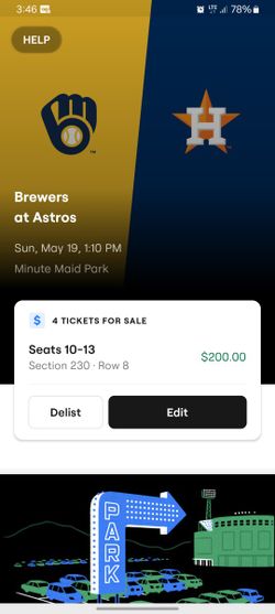 Astros VS Brewers May 19