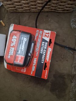 Bauer 20V 12Ah High-Capacity Lithium-Ion Battery