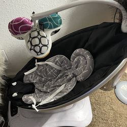 Mamaroo Swing & Newborn Baby Boy Clothes