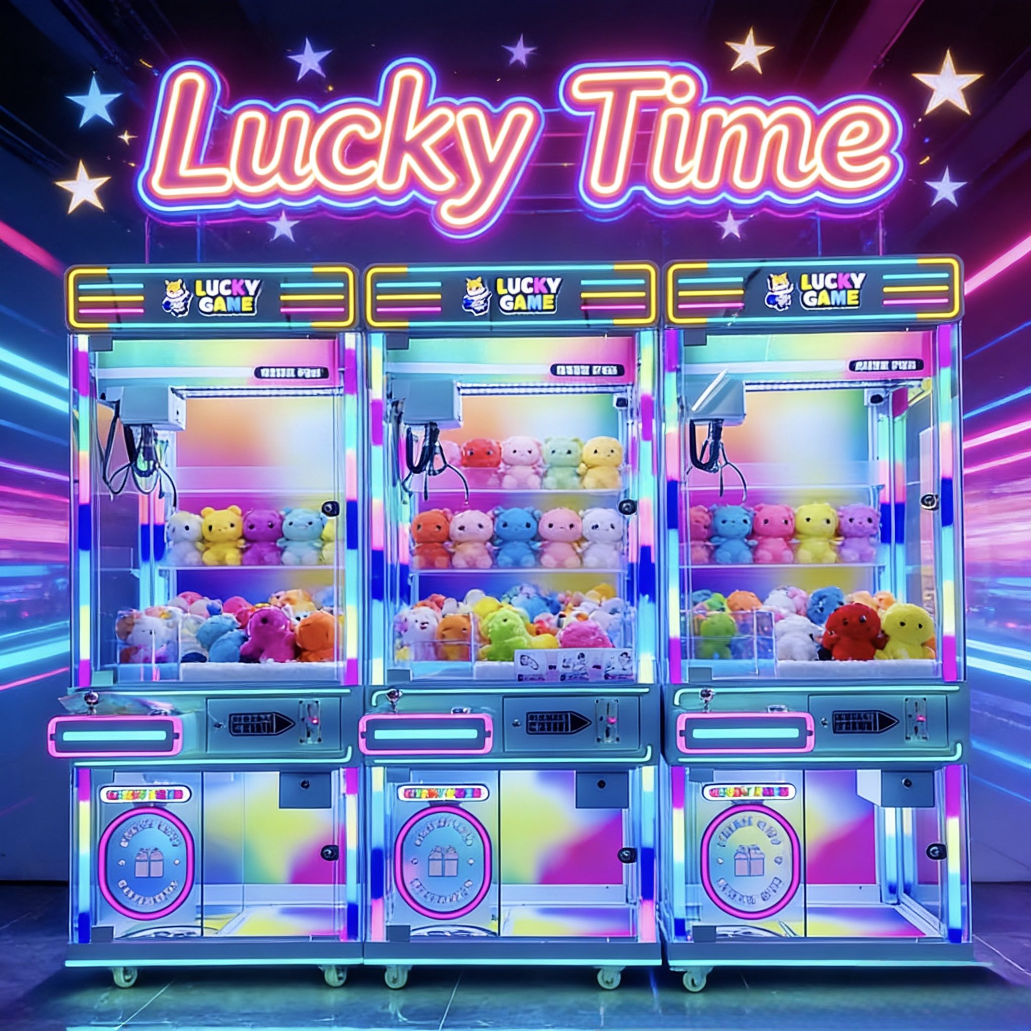 🚨 Ready to Start Making Money? Our FULL-SIZE LED Claw Machines Are Back in Stock! 🚨