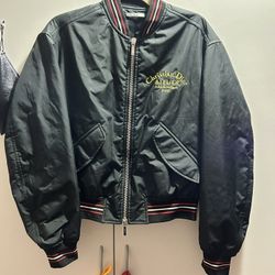 Dior Atelier Embroidered Tribal Logo Bomber Jacket