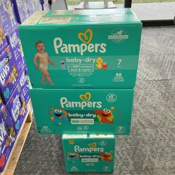 Pampers Baby Dry Size 7 Count 88
