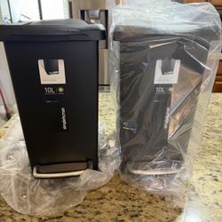 Simple human 10L Trash Cans