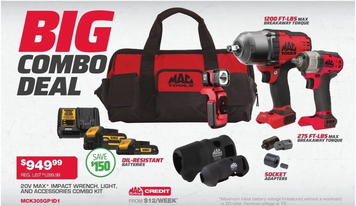 Mac Tools Impact Bundle